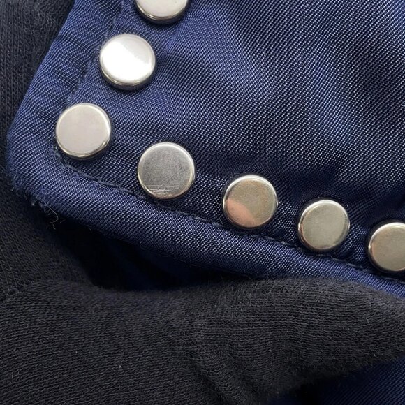 PRADA etiquette tote Nylon/Leather Navy/Light Blue - Picture 12 of 15